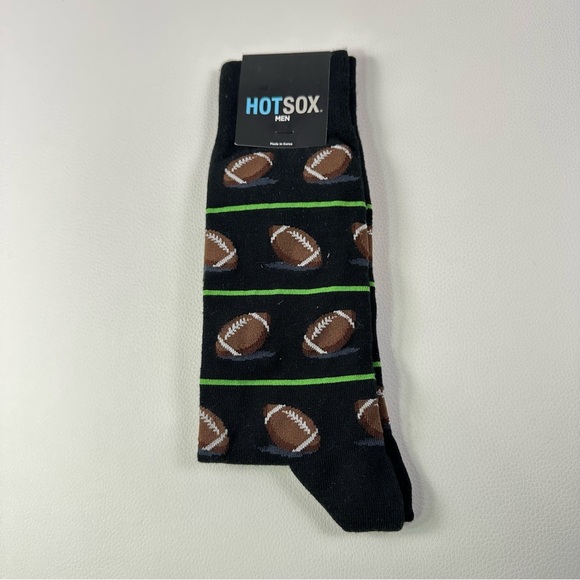 **4 Pairs NWT Men’s Hot Sox Bundle Fun Patterned Socks - Picture 6 of 11